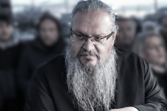Ο Μητροπολίτης Λάρισας Ιερώνυμος